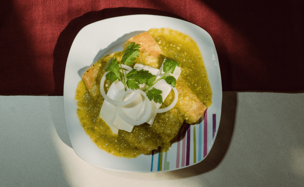 enchiladas verdes