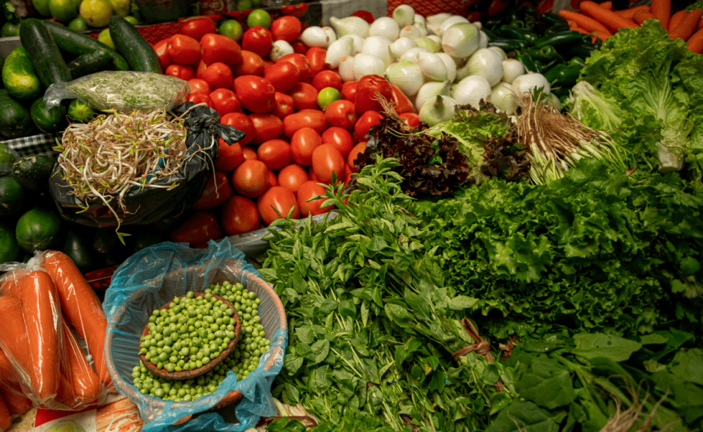 frutas y verduras mercado