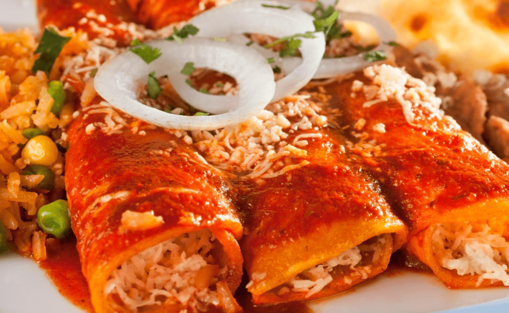 enchiladas norteña