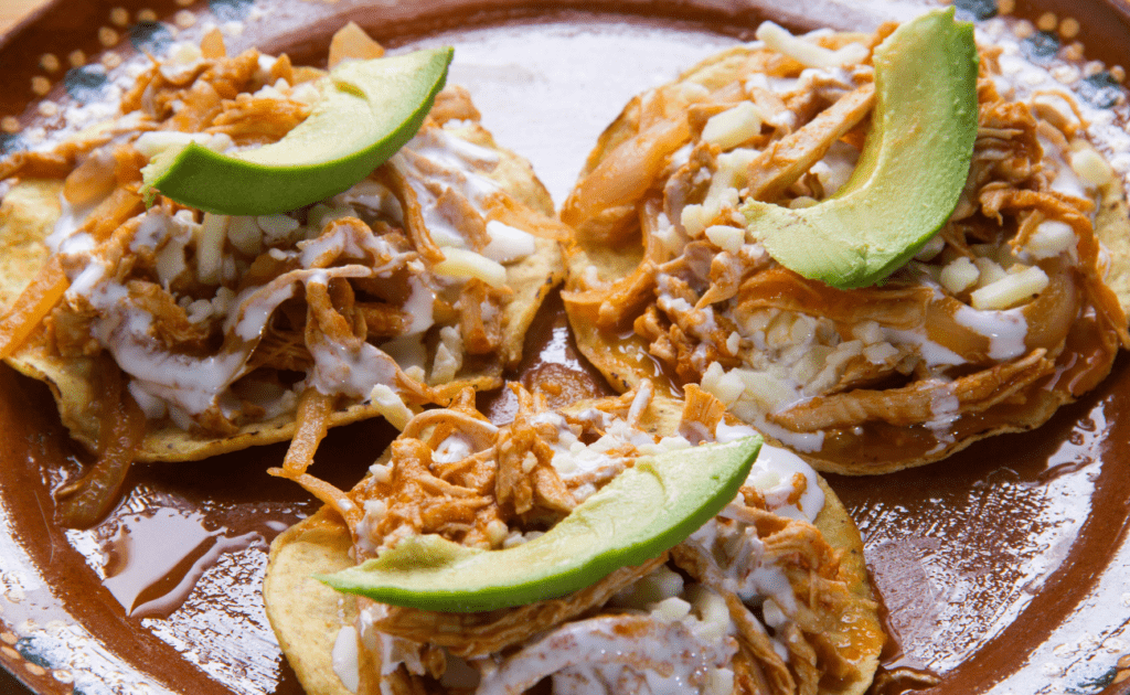 tostadas de tinga