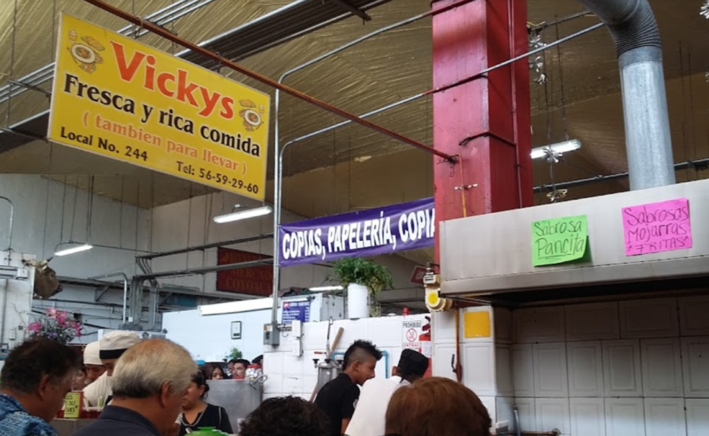 vickys restaurante en mercado de coyoacán