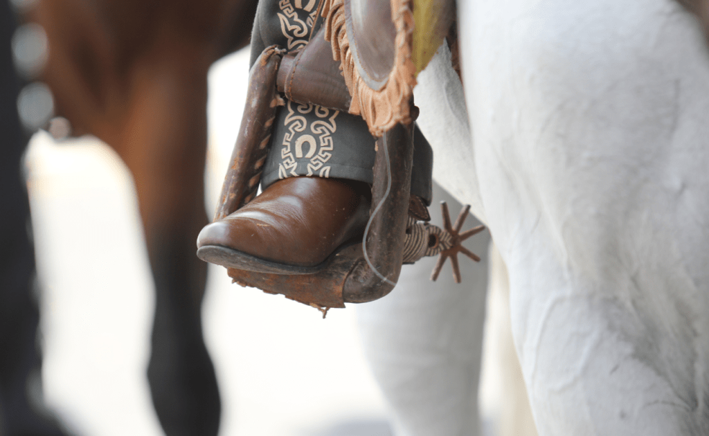 botas de charro para cabalgar 