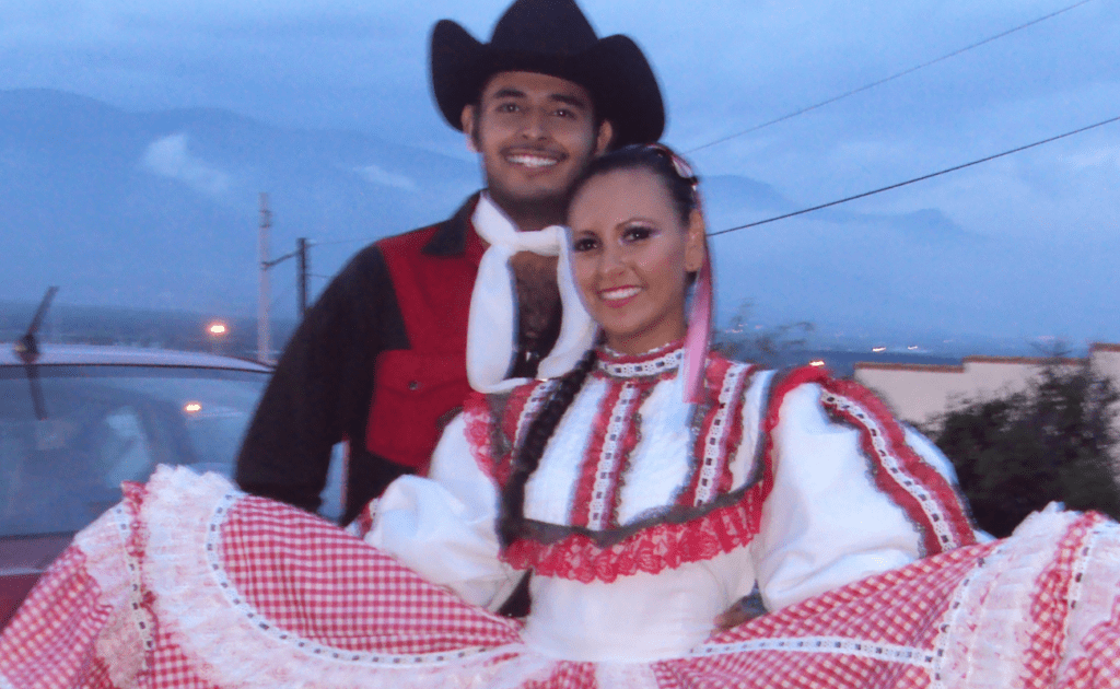 vestido de polka