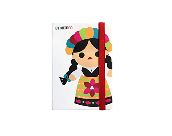 libreta de muñeca mexicana