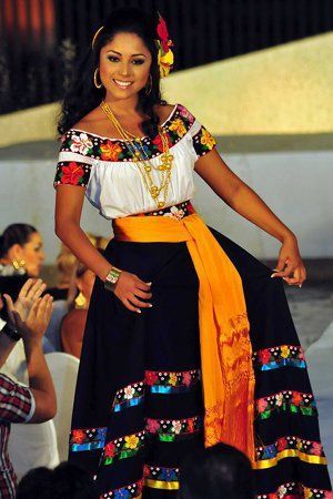 ▷❤️ Vestidos Mexicanos Tradicionales ❤️