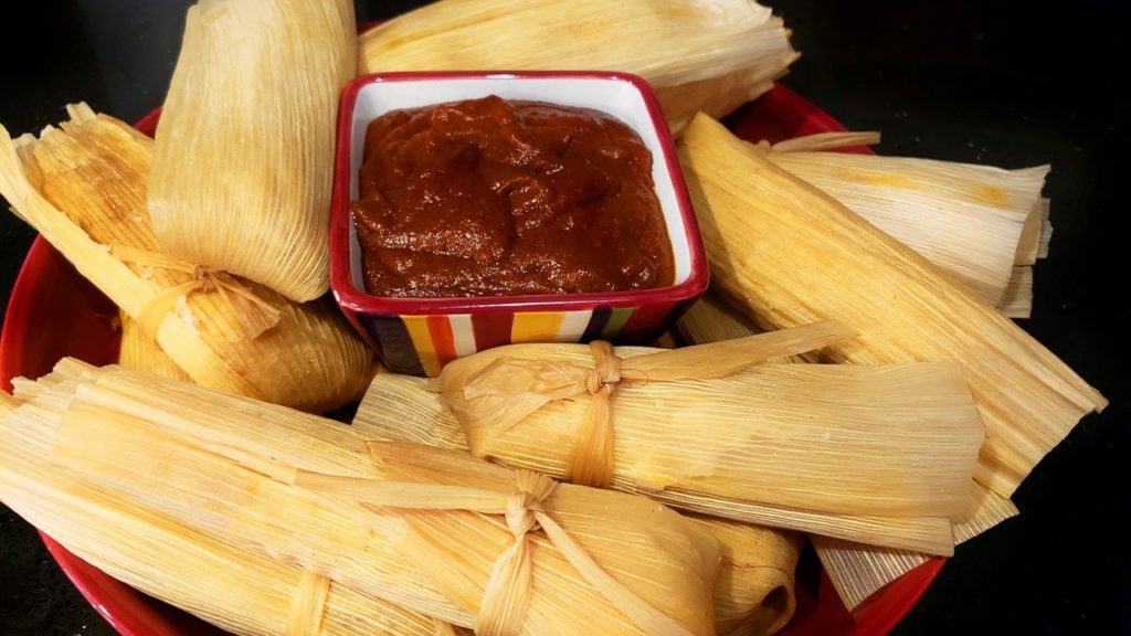 tamales rojos