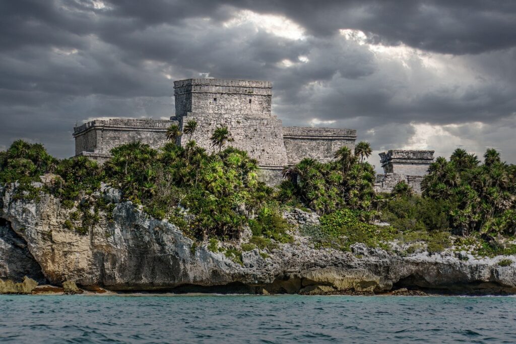 tulum desde el mar