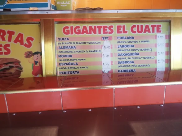 tortas gigantes el cuate