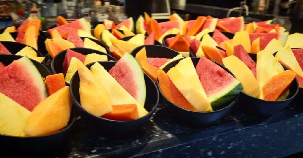 frutas del desayuno