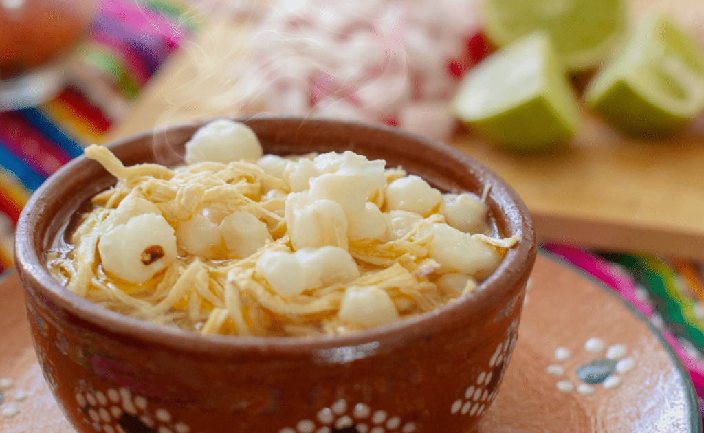 pozole de pollo