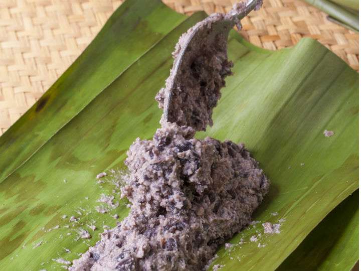 tamales de Frijol con hoja de Aguacate